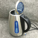 Electric Kettle 1.7L Tea Coffee Stainless Steel 2200W Portable Travel Water Boiler Pot For Hotel Family Trip Dropshipping