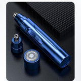 Men's Usb Rechargeable Electric Trimmer Trimming Scissors Nose Hair Shaver