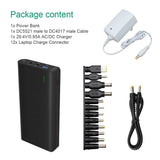 Talentcell 3.7V 64.75Wh Factory Wholesale Portable Laptop ROHS Best 17500mAh Mobile Notebook Power Bank