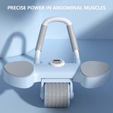 Abdominal Wheel Automatic Rebound Muscle Training Household Female Flat Support Trainer Push-up Abdominal Roll