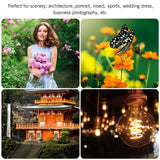 Andoer 85mm F1.8 Large Aperture Medium Telephoto Full Frame Portrait Camera Lens Manual Focus EF Mount for Canon EOS Cameras