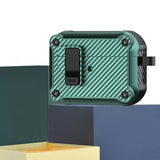 Headphone Dual Material Protection Earphone Protective Case with Switch Lock Wireless Charging Shock-proof for