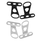 2x Front Holder Mounting Brackets Metal Supporting Rac Bike Basket Installation for Hardware Cycg Riding