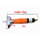 High Speed Elbow Straight Handle 90 Degree Pneumatic 3Mm Chuck 35000 Rpm Grinder