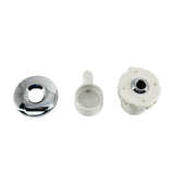 45mm Cover 11.5mm Flat Massage Chromed Cap PVC Bathtub Bubble Hot Tub Water Jet Nozzle