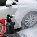 Electric Motorbike Wash Foam Sprayer foam Corrosion Resistant Adjustable Acid Alkali Automatic Pressure Gun for Car Cleaning