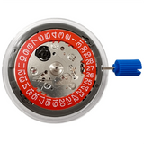NH35A Grade Mechanical Movement NH35 RED Calendar Wheel 24 Jewelry Self-Winding High Precision