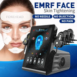Professional Facial Electrical Stimulation Emrf Face Ems RF Facelift Machine PEFACE Sculpt Face Pads Massager