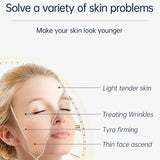 Newest 2026 Microcurrent Facial Massage Mini Vibrating Led Beauty Machine Home Use Rf Beauty Device