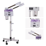 2IN1 Hot Cold Vapozone Vaporizer Ozone Facial Steamer Facial Sauna Steam Machine
