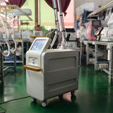 The new 2026 mini picosecond laser device, with wavelengths of 532 nm, 785 nm, and 1064 nm, is used for tattoo removal, skin whi