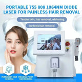 Laser A Diodi A Barra Laser 4000W 3 Lunghezze D'Onda 755 808 1064Nm Attrezzatura Per La Depilazione Attrezzatura Per La Depilazi