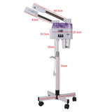 2IN1 Hot Cold Vapozone Vaporizer Ozone Facial Steamer Facial Sauna Steam Machine