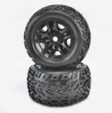JLB Racing CHEETAH 1/10 Brushless RC Car Tires EA1020 11101 2PCS Wheel / EB1002 21101 2PCS Wheels