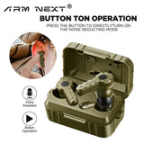 ARM NEXT Original Electronic Noise Reduction Earplugs Military Shooting Earmuffs Tactical Hunting Hearing Protection NRR27dB
