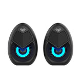 AULA N-69 Computer Desktop Luminous Sound Laptop Desktop Computer Mobile Phone Universal Speaker