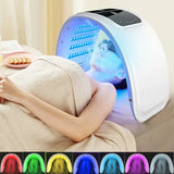 7 Colors LED Photon Machine With Nano Spray Skin Moisturizing Face&Body Mask Salon SPA Home Use Skin Rejuvenation Acne Skin Care