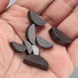 80pcs Woodruff Keys,Half Moon Keys, Half Moon Semicircle Bond Key Hardware Keyway Set,Shaft Crank Key for Mechanical Crankshaft