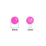 About 480pcs Solid Glass Beads Loose Beads 24 Grid Set Box DIY Bracelet Necklace Beads Earrings Jewelry Accessories Materials