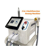 2026 Professional 4000W 2 in 1 808nm Yag 1064 808 755 4 Wavelength Painless Tattoo Dark Spot Removal Iaser Hair Removal