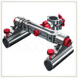 Adjustable Fishing Rod Bracket Bracket Frame Chair Seat 360 Degree Aluminum Alloy Fishing Rod Steel Frame Fishing Tools Fishing