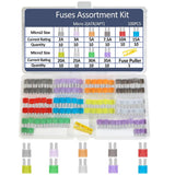 100PCS Micro 2 Blade Fuse ATR/APT Micro2 Fuse ATR/APT Blade Fuse 2A-35A Kit Replacement Fuses for Boat Truck SUV Automotive