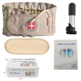Air Waist Support Belt Medical Back Pain Relief Air Traction Spine Decompression Lumbar Inflatable Belt