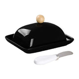 Airtight Butter Dish Large Storage Keeper For Kitchen Ceramic Butter Holder Butter Container With Lid For West East Butter