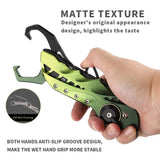 Aluminium Fishing Pliers Grips Set High Quality Green Black Self-Locking Line Scissors Folding Fishing Equipments Tools