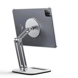 Aluminum Alloy Portable Folding Mobile Phone Tablet Desktop Magnetic Support Tablet Stand for iPad Air Pro Xiaomi Redmi Huawei