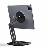 Aluminum Alloy Portable Folding Mobile Phone Tablet Desktop Magnetic Support Tablet Stand for iPad Air Pro Xiaomi Redmi Huawei