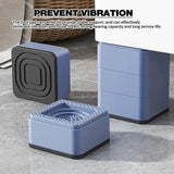 Anti Vibration Pads Bed Raising Blocks With 360-Degree Rotation Platform Bed Risers 4PCS Furniture Lifts Risers Non-Slip Heavy
