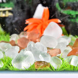 Aquarium Gravel White Fish Tank Decorations Irregular Crystal Quartz Stones Rock Sand Aquarium Rocks For Aquarium/Fish Turtle