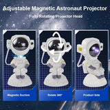 Astronaut Star Projection Night Light Nebula Ceiling with Moon and Wireless Speaker, Music, Timer for Kids, Adult Bedrooms, Gift