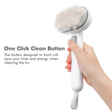 Aumuca Cat Dog Brush Hair Remover Brush Comb Hair Shedding and Grooming Tools Self Cleaning Slicker Brush Pet Supplies
