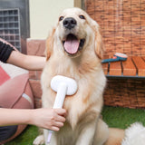Aumuca Cat Dog Brush Hair Remover Brush Comb Hair Shedding and Grooming Tools Self Cleaning Slicker Brush Pet Supplies