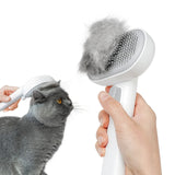 Aumuca Cat Dog Brush Hair Remover Brush Comb Hair Shedding and Grooming Tools Self Cleaning Slicker Brush Pet Supplies