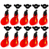 Automatic Chicken Drinker Bowl Waterer Cups,Plastic Backyards Chicken Water Feeder,Poultry Water Drinking Cups Bowls 6/12/24Pcs