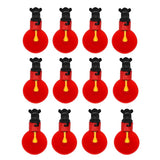 Automatic Chicken Drinker Bowl Waterer Cups,Plastic Backyards Chicken Water Feeder,Poultry Water Drinking Cups Bowls 6/12/24Pcs