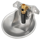 Automatic Dog Sheep Water Bowl Stainless Steel Drinking Goat Lamb Drinker Water Bowl With Copper Valve Farm Feeding Equipment