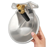 Automatic Goat Sheep Water Drinker Bowl Dog Feeding Trough Animals Drinker Water Bowl With Copper Or Plastic Valve Farm