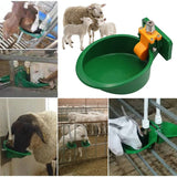 Automatic Goat Sheep Water Drinker Bowl Dog Feeding Trough Animals Drinker Water Bowl With Copper Or Plastic Valve Farm