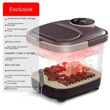 Automatic Heating Constant Temperature Household Foot Washing Machine Foot Meridian Dredging Massage Instrument Foot Bath