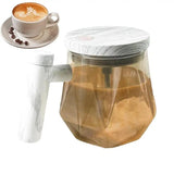 Automatic Mixing Coffee Cup/Mug 400ml Glass Drinkware Coffee Mug Self-Stirring Cup Electric Mixing Cup Tea Cup