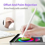 Automatically Wireless Charging Active Stylus Pen with Charging Block Attaches Magnetically to Compatible for iPad 2018-2023