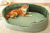 Autumn Winter Dog Bed Washable Kennel Pet Large Sofa Plus Velvet Thick Deep Sleep Cushion Puppy Mat for Small To Large Dogs