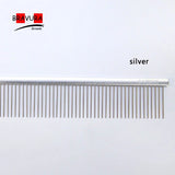 BAVURA  Pet Grooming Piano Comb Poodle Pull Hair Open Knot Comb Competition Competitive Dog Pick Hair Style Inline Comb