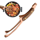 BBQ Tongs Outdoor Picnic Tongs For Barbecue Non-Slip Heat Resistant Tongs BBQ Accessories For Camping Japanese BBQ Picnic