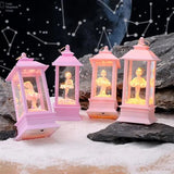 Ballerina Night Light Table Desk Decoration Lamps Battery Living Room Bedside Desktop Ornaments For Room Bathroom Living Room