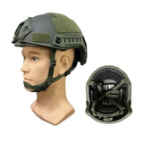 Ballistic ACH High Cut Tactical Helmet PE High Quality Ballistic Helmet NIJ IIIA FAST Wendy's Suspension Pad Ballistic Helmet